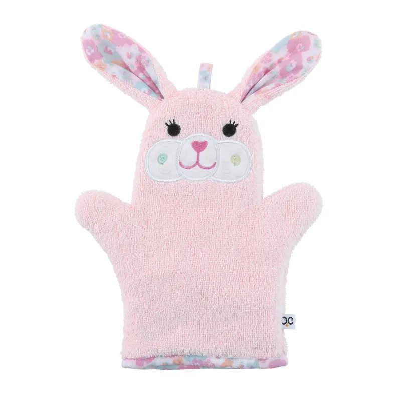 Zoocchini Terry Bath Mitt Bunny