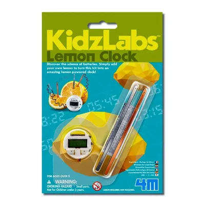 4M KidzLabs Lemon Clock
