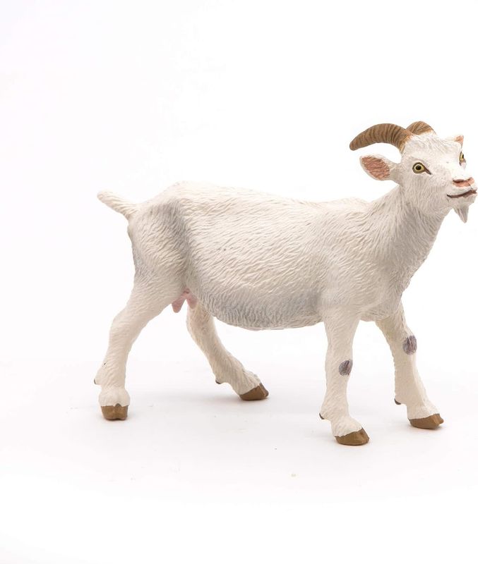 Papo White Nanny Goat