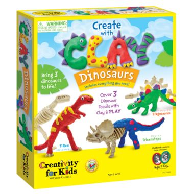 Create With Clay Dinosaurs