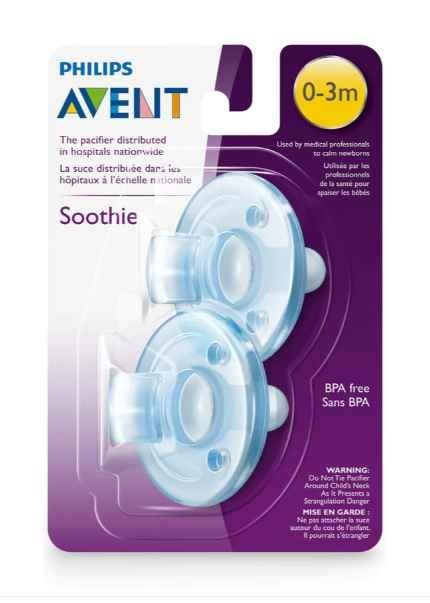 Avent Soothie 0-3m Blue