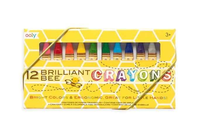 Ooly Brilliant Bee Crayons