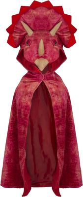 Great Pretenders Triceratops Hooded Cape Size 4-5