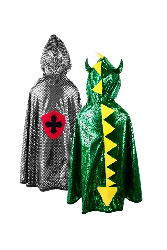 Reversible Dragon/Knight Cape
