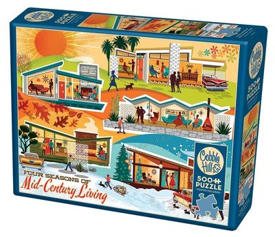 Four Seasons of Mid-Century Living 500 pc