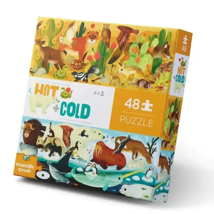 Opposites Hot and Cold 48 pc