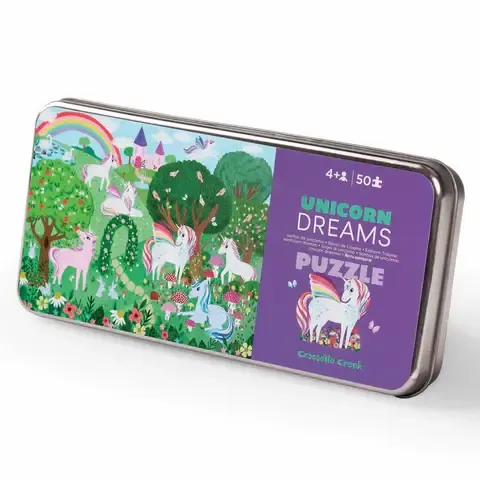 Unicorn Dreams 50 pc Puzzle in Tin