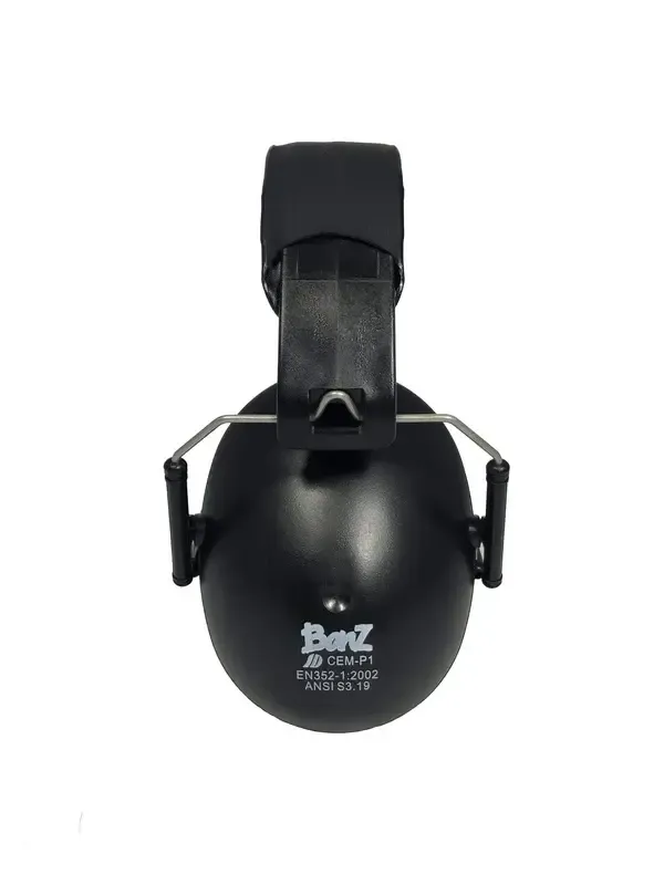 Kids Hearing Protection Earmuffs 2 yrs+ Onyx