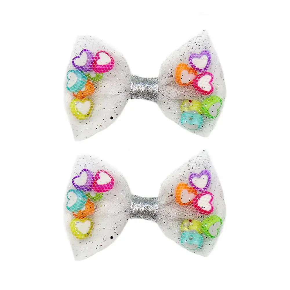 Great Pretenders Bowtastic Party Hairclips, 2pcs, Assorted