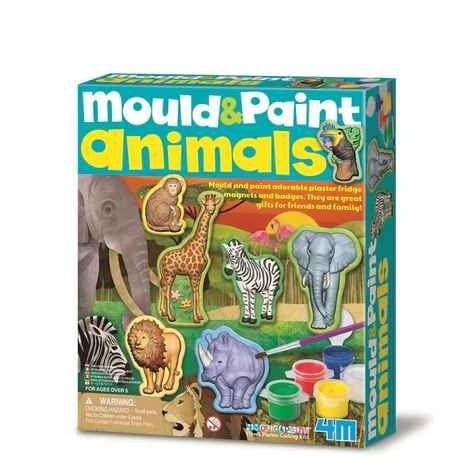 4M Mould &amp; Paint  Animals
