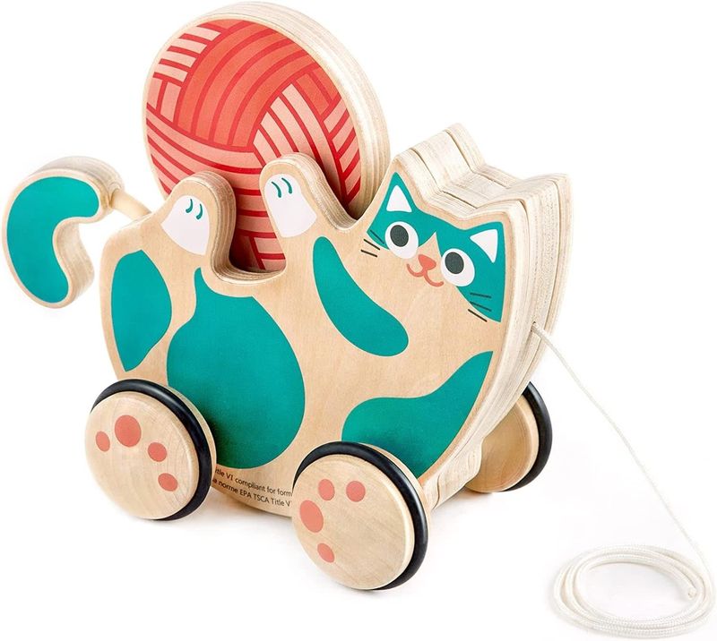 Hape Roll &amp; Rattle Kitten