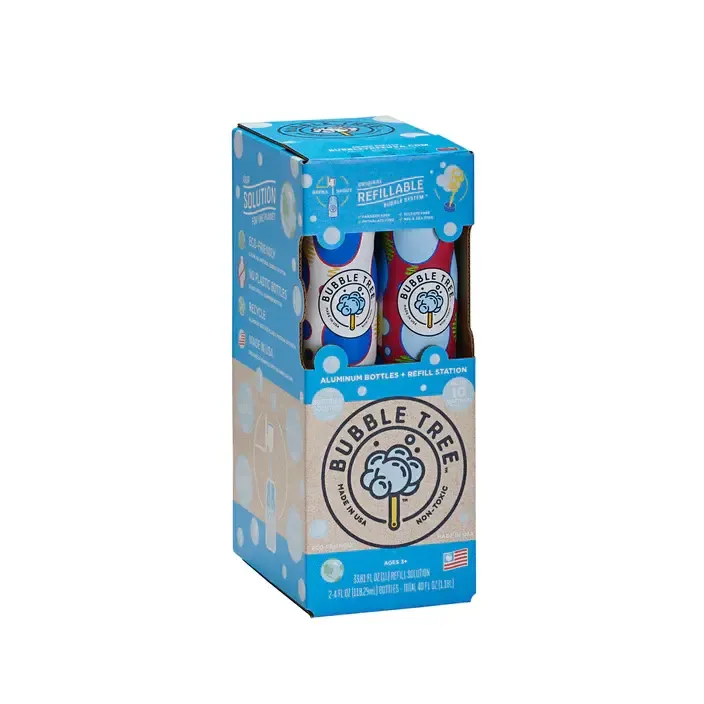 Bubble Tree Aluminum Bottles &amp; Refill Station