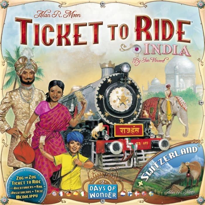 Ticket to Ride India/Switzerland