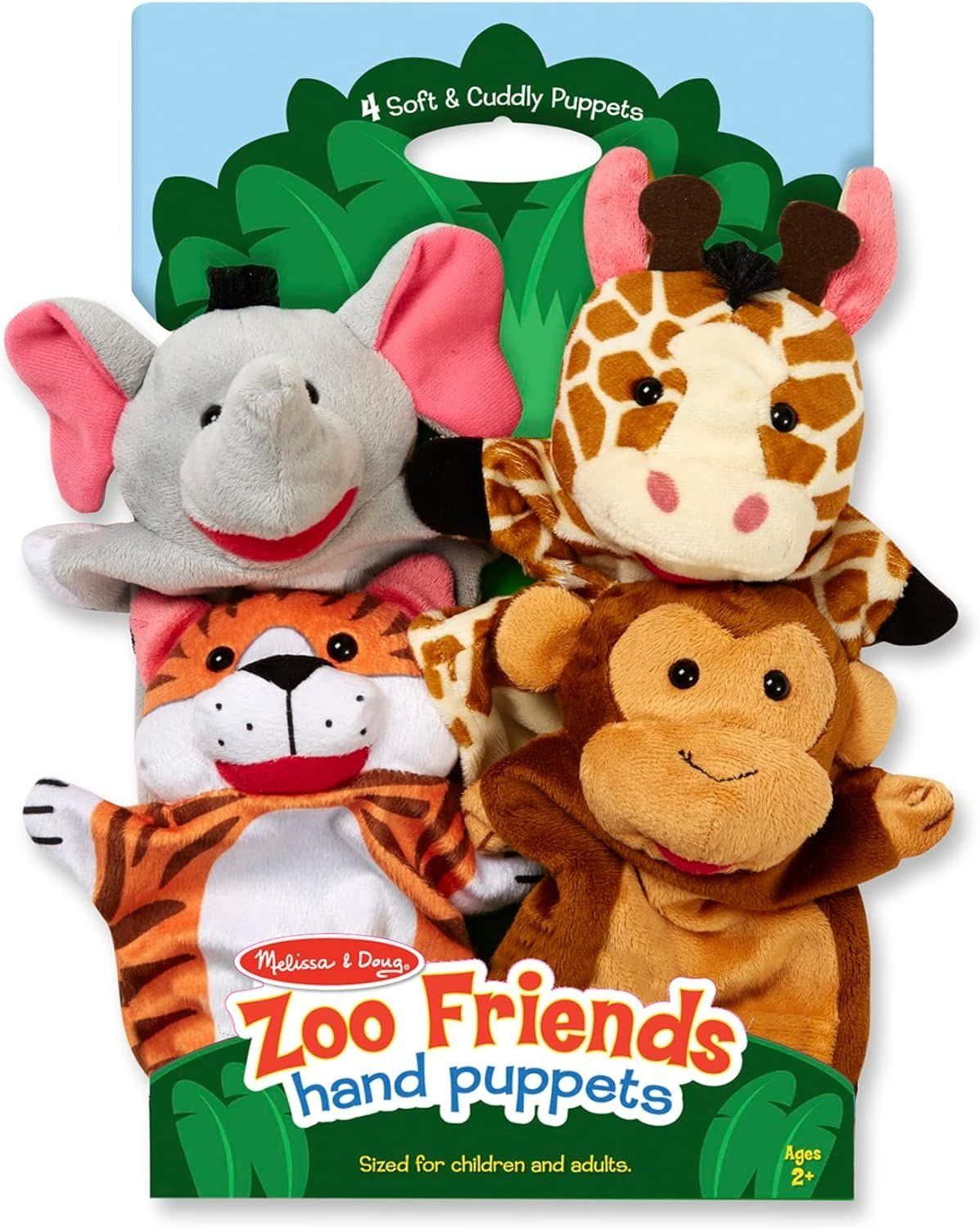 Hand Puppets Zoo Friends