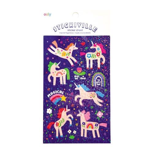 Ooly Stickiville Standard  Magical Unicorn