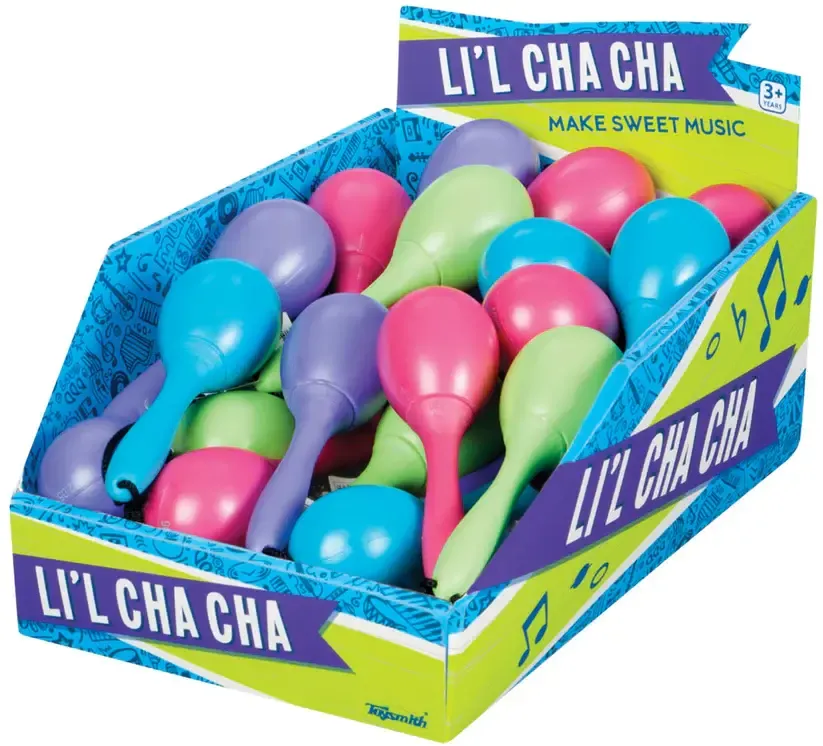 Toysmith Li&#39;l Cha Cha Maraca Shaker