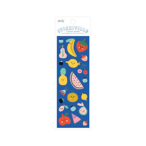 Ooly Stickiville Fruit Salad Vinyl Stickers