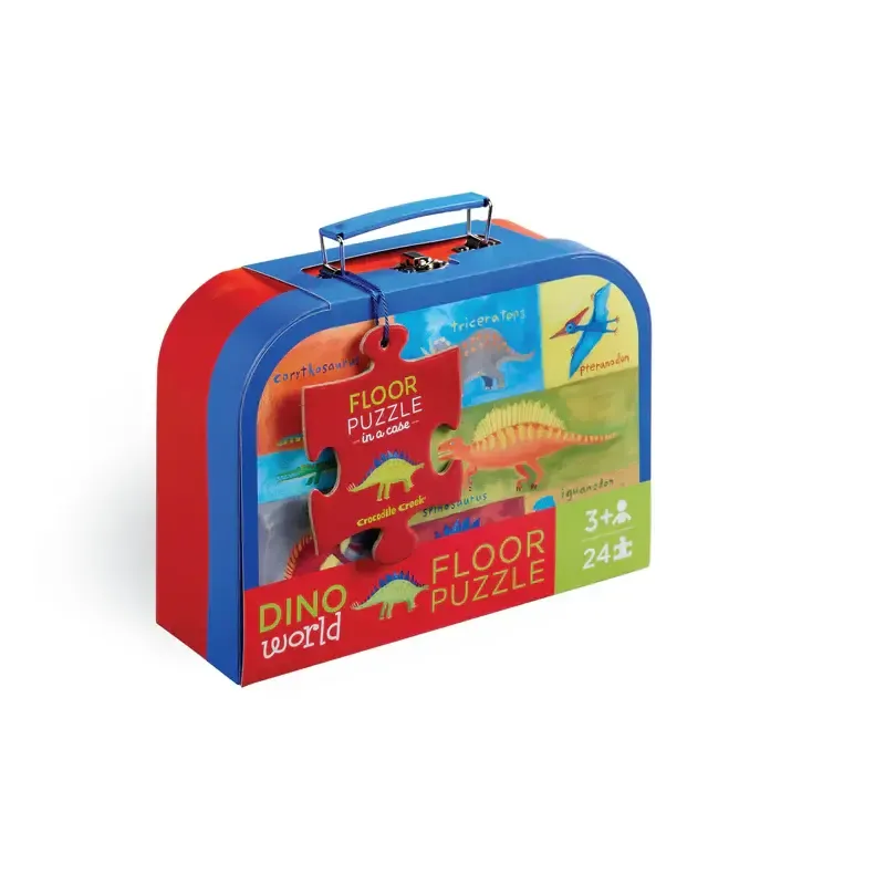 Dino World  In a Case 24 pc
