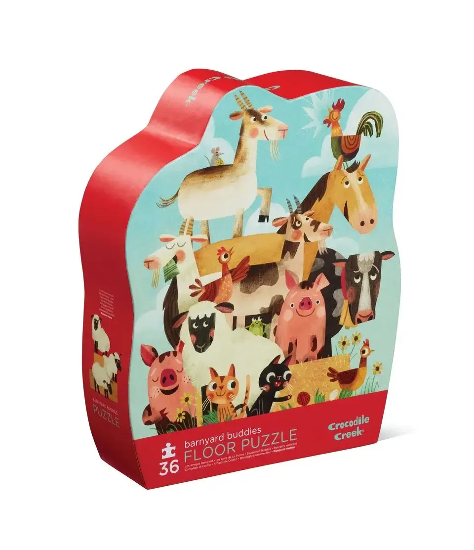 Crocodile Creek Barnyard Buddies 36 pc