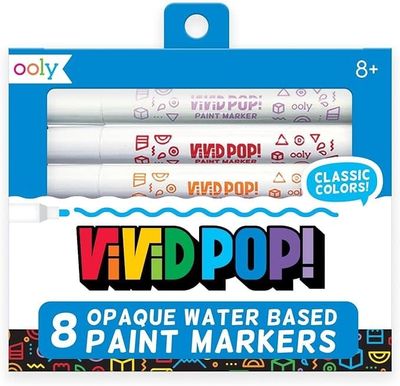 Ooly Vivid Pop! Water Based Paint Markers