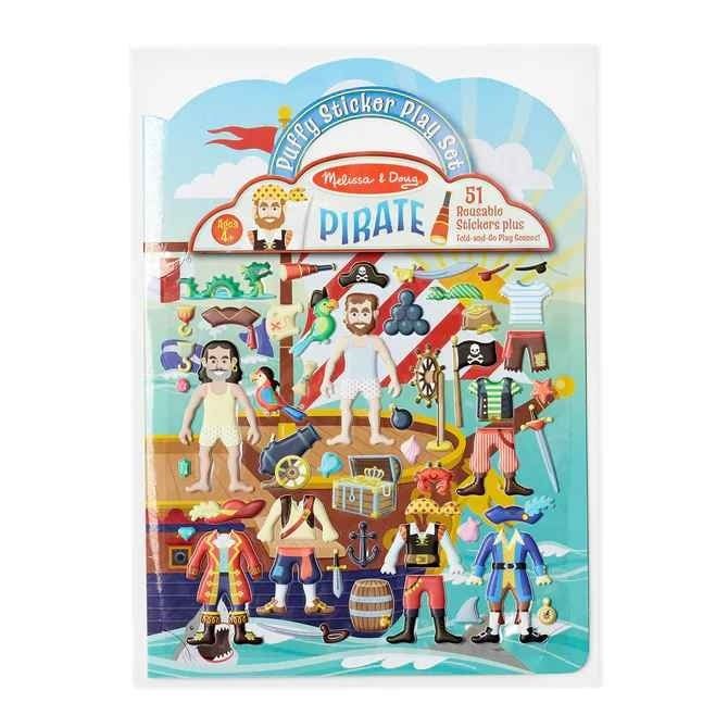 Puffy Stickers Play Set Pirate
