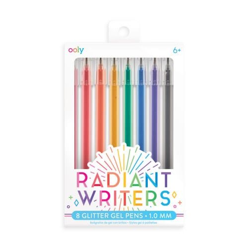Ooly Radiant Writers Glitter Gel Pens