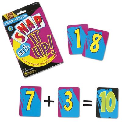Snap It Up! Addition &amp; Subtraction Card Game