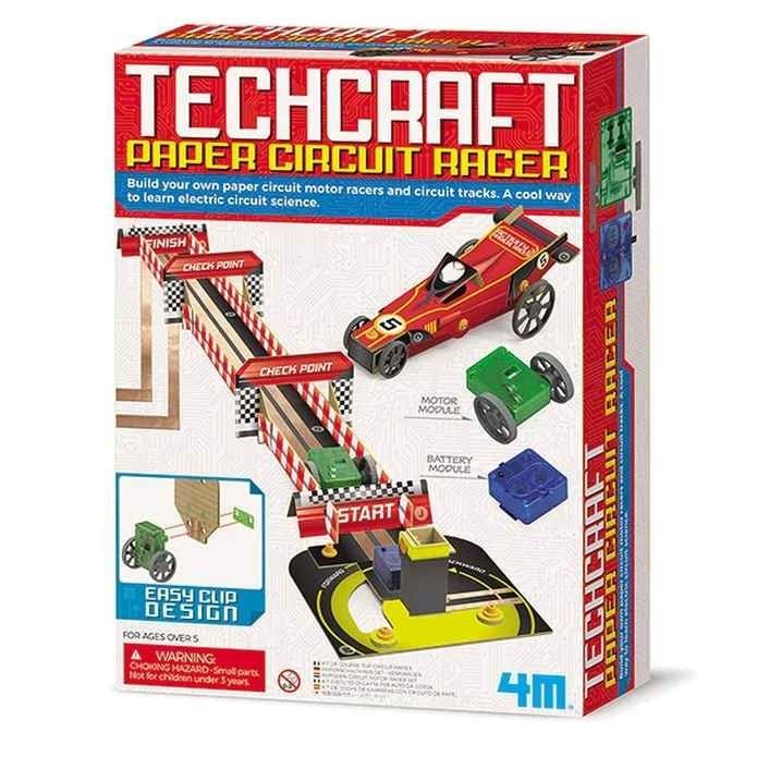 4M Techcraft Paper Circuit Racer