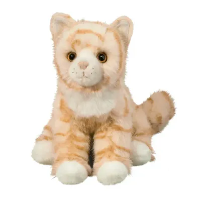 Douglas Toys Adele Orange Stripe Cat