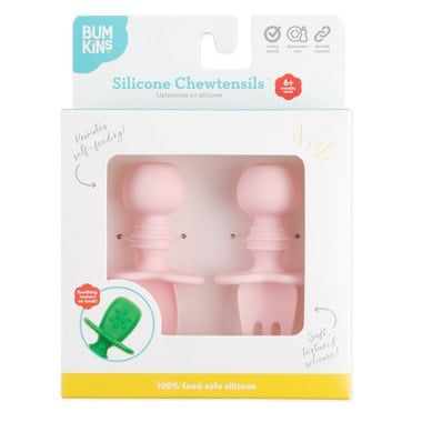 Bumkins Chewtensils Pink