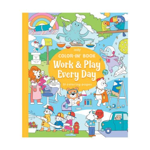 Ooly Colour-In Every Day Work and Play