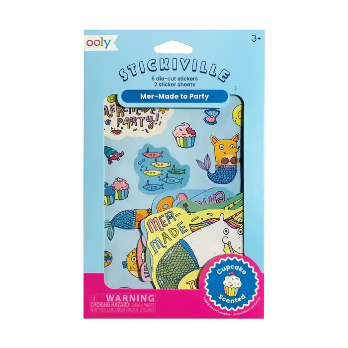 Ooly Stickiville Scented Stickers Mer-Made to Party
