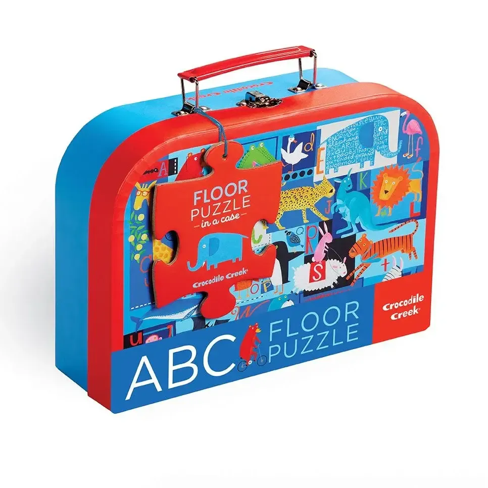 Crocodile Creek Animal ABC In a Case 24 pc