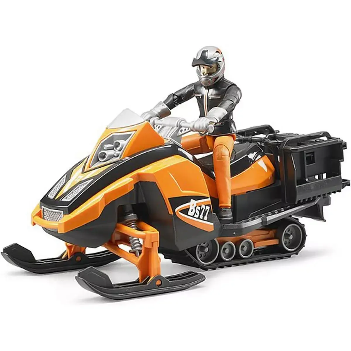 Bruder Snowmobile with Driver and Accessories