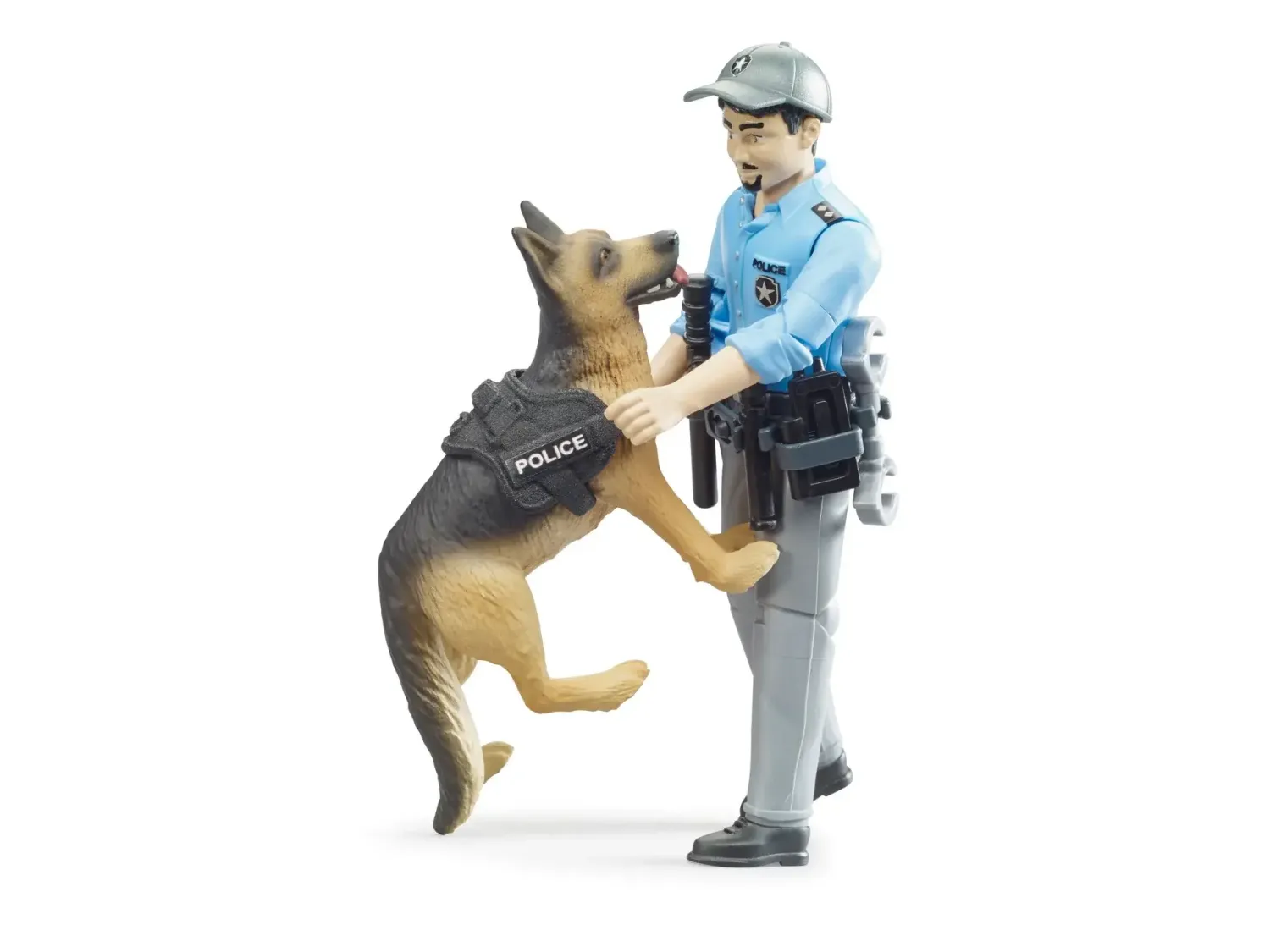Bruder Police Officer with Dog
