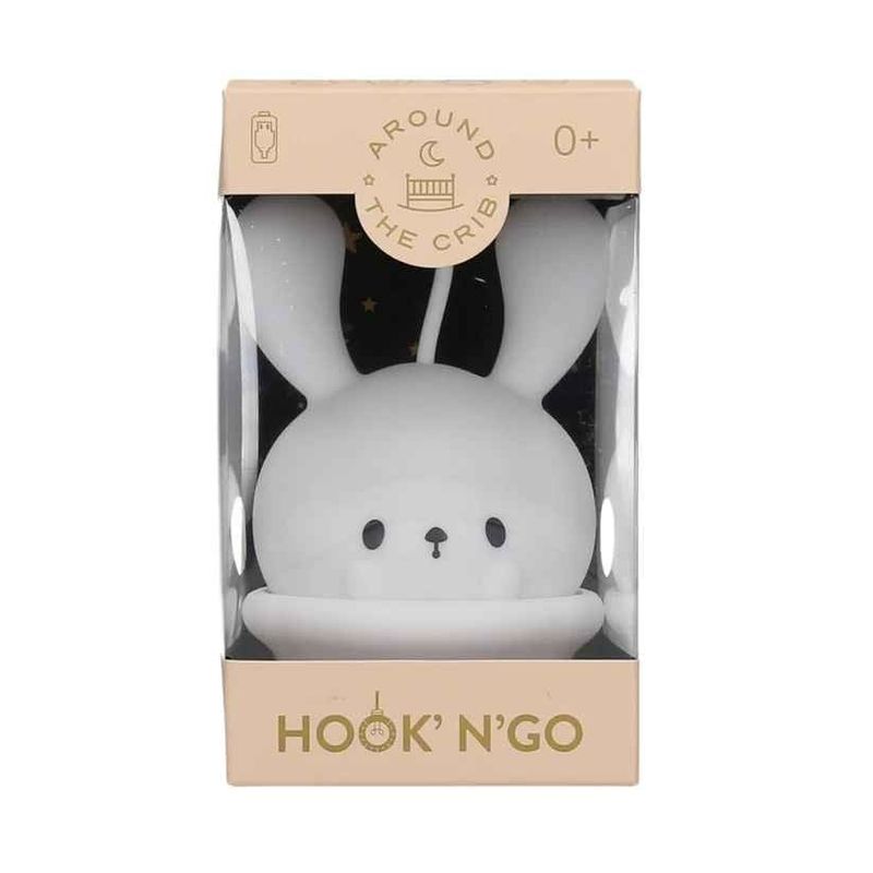 Cloud B Around the Crib Hook n Go Magic Bunny White