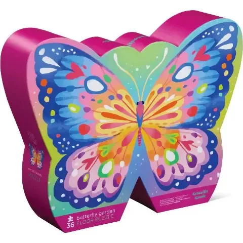Crocodile Creek Butterfly Garden Puzzle 36 pc