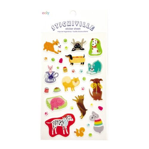 Ooly Stickiville Standard  Quirky Dogs