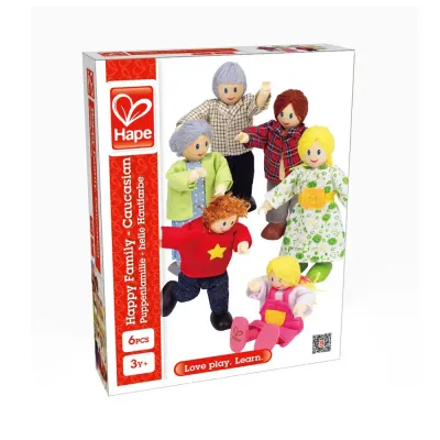 Happy Family Dollhouse Set