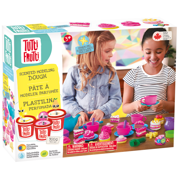 Tutti Frutti Sparkling Tea Time Dough Kit