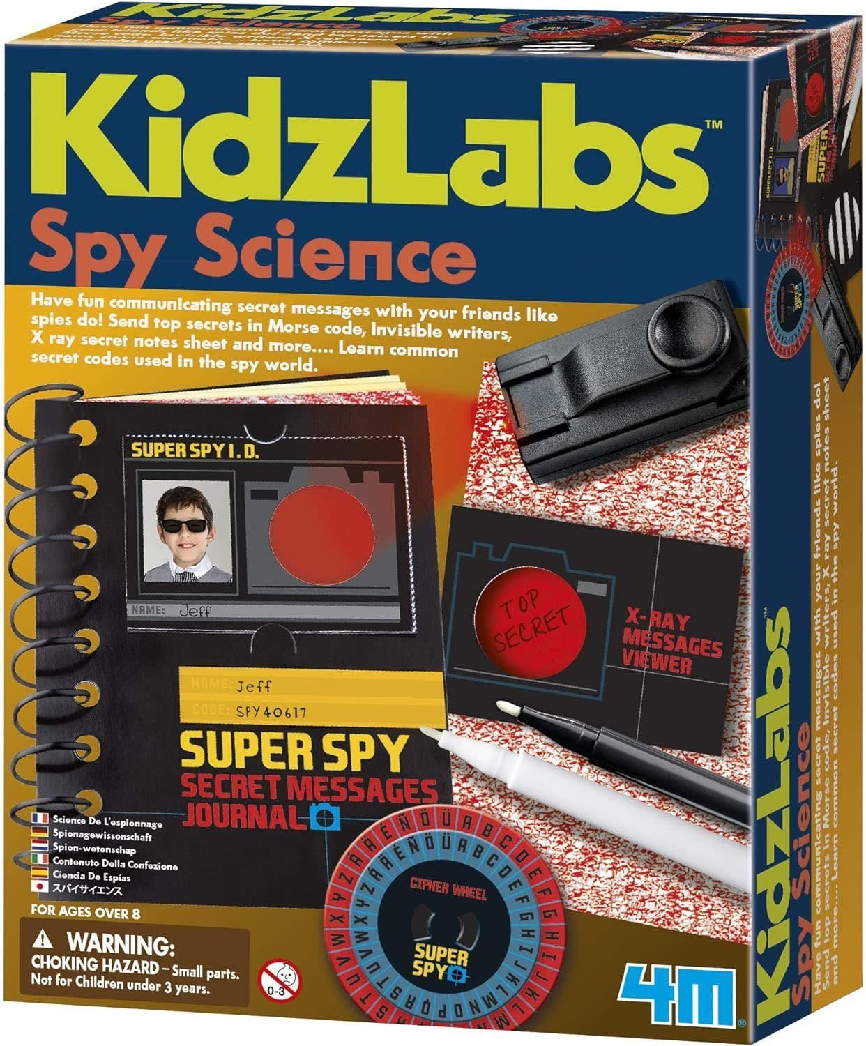 4M Spy Science Secret Messages