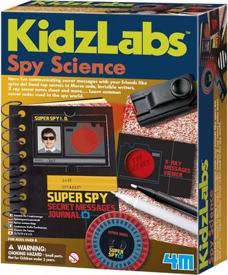 4M Spy Science Secret Messages