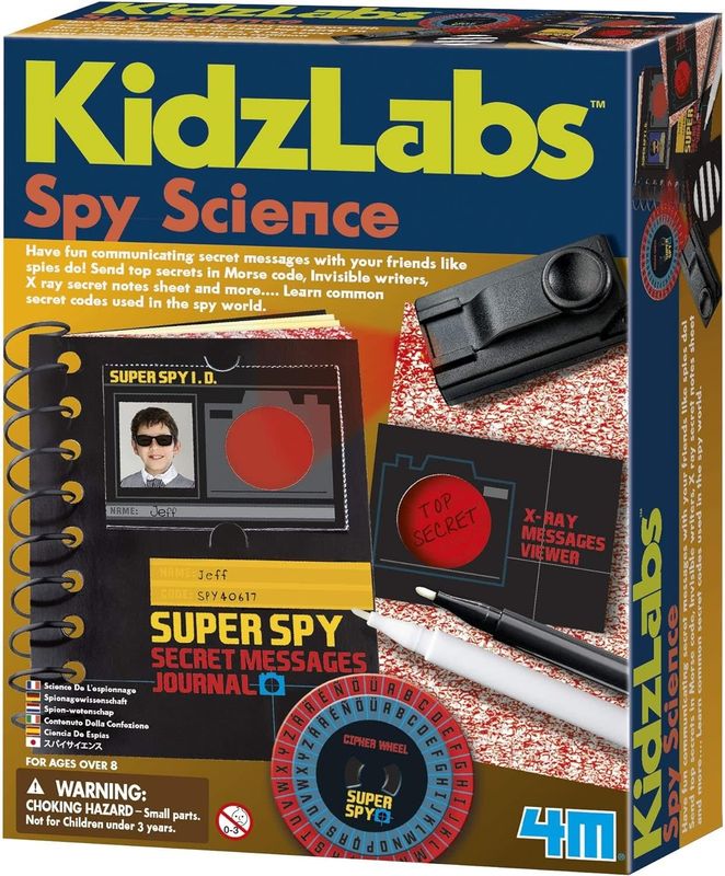 4M Spy Science Secret Messages