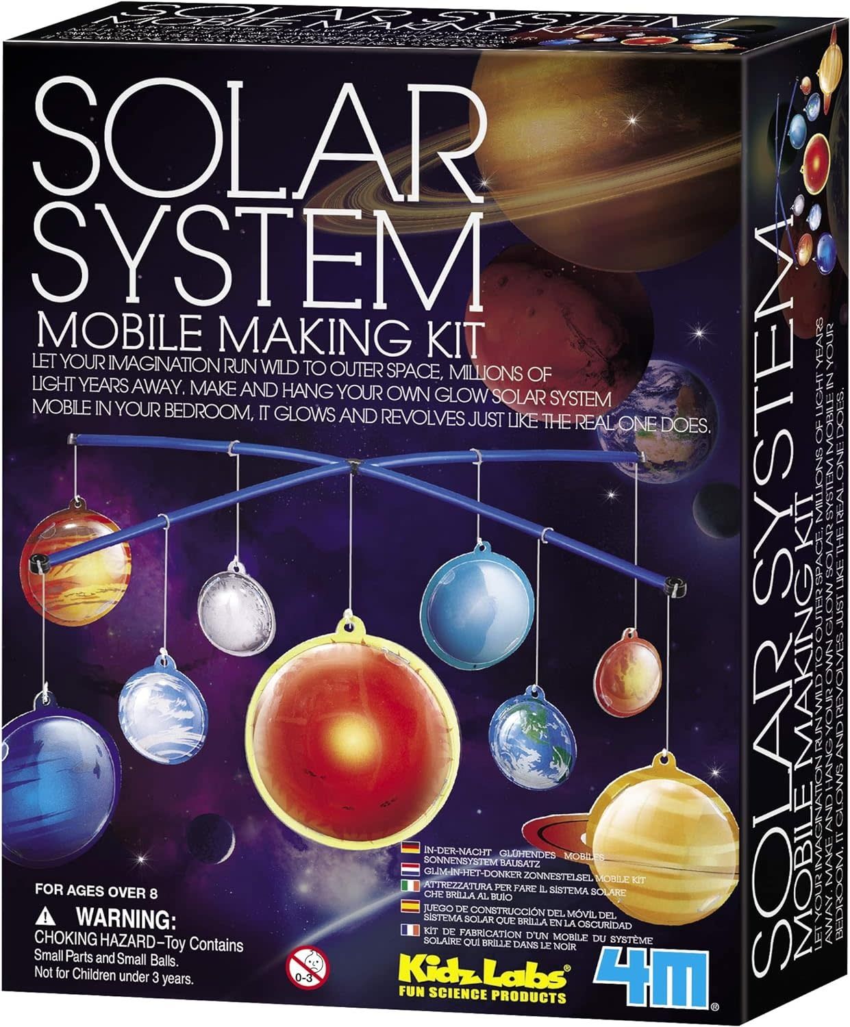 4M 3D Solar System Mobile Making Kit