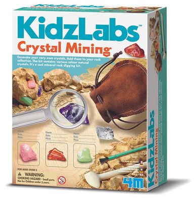 4M KidzLabs Crystal Mining