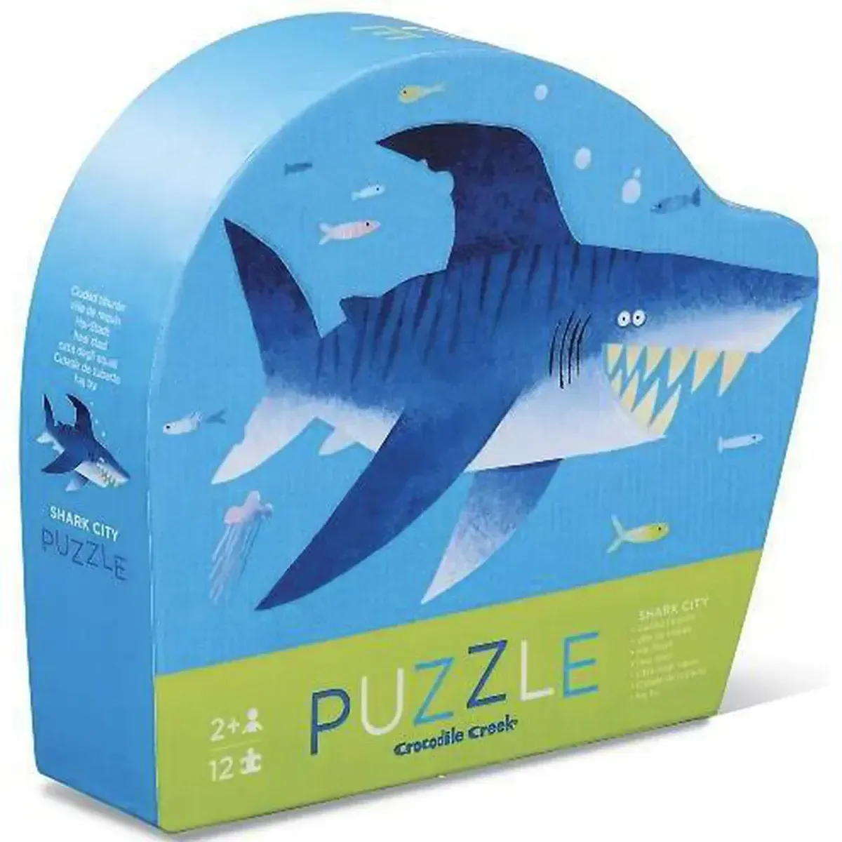 Puzzle Shark City 12 pc Mini