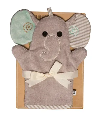 Zoocchini Terry Bath Mitt Elephant