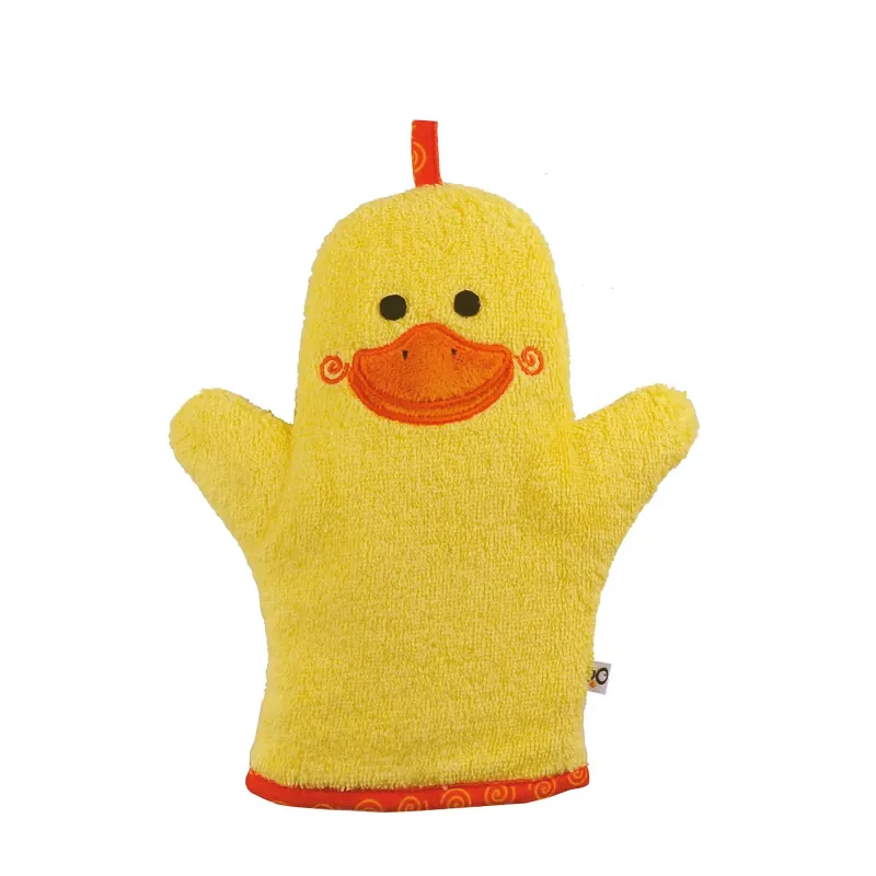 Zoocchini Terry Bath Mitt Duck