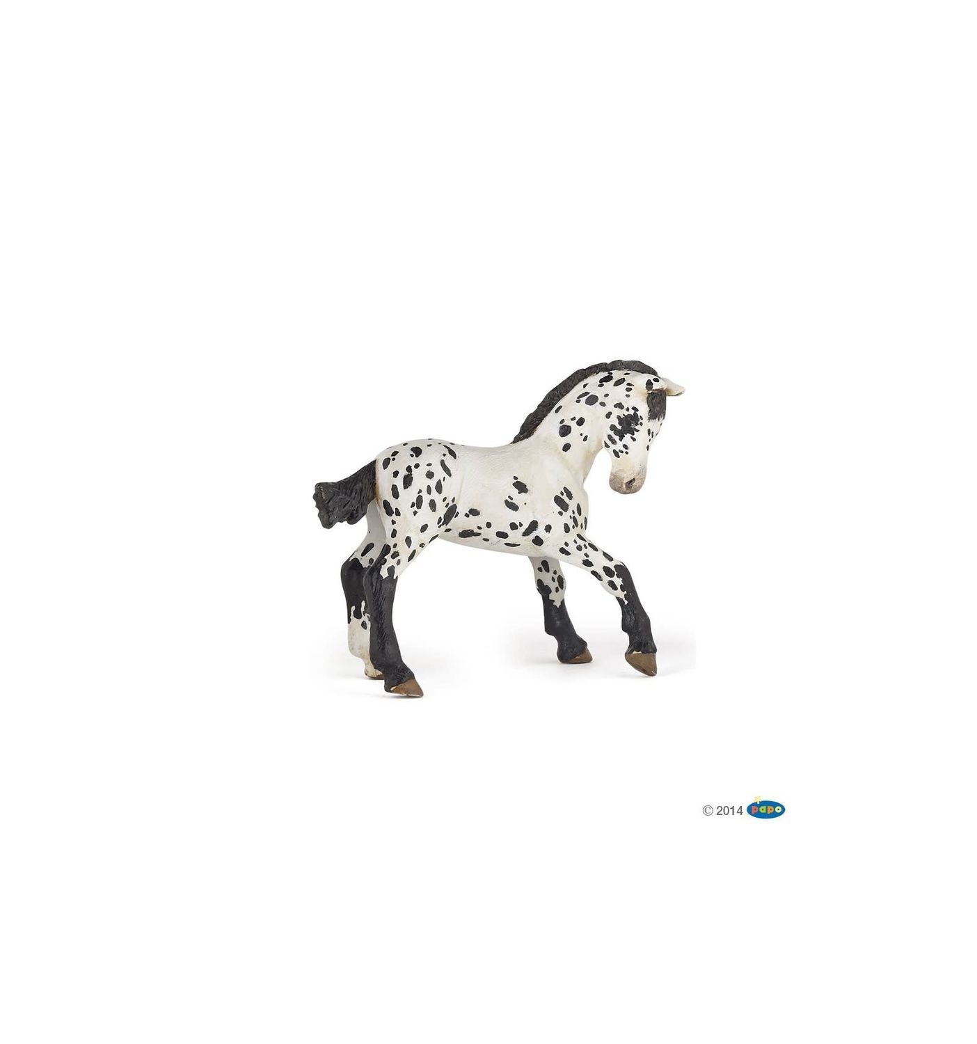 Papo Black Appaloosa Foal