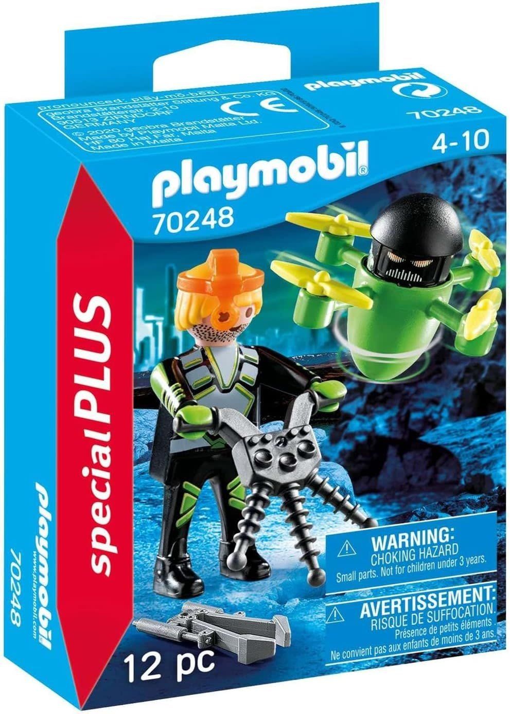 Playmobil Agent with Drone
